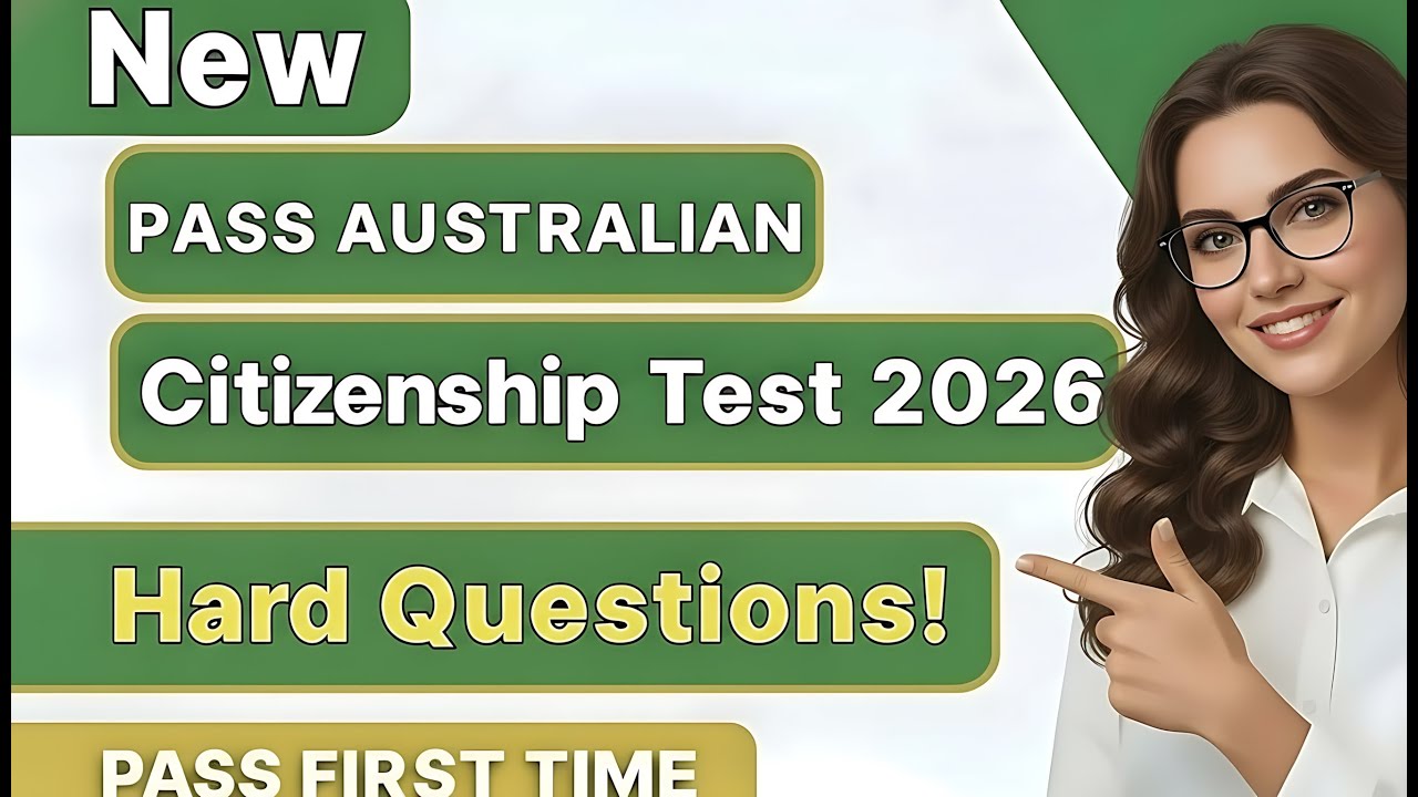24 Hardest Australian Citizenship Questions 2026 | Don’t Fail This Exam