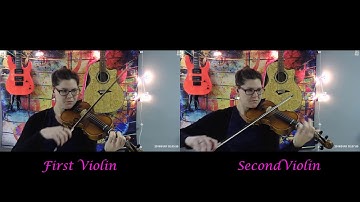 Lightly Row Violin Duet Suzuki Book 1