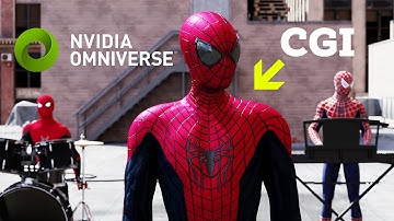 Spider Man Animated Music Video Made in NVIDIA Omniverse
