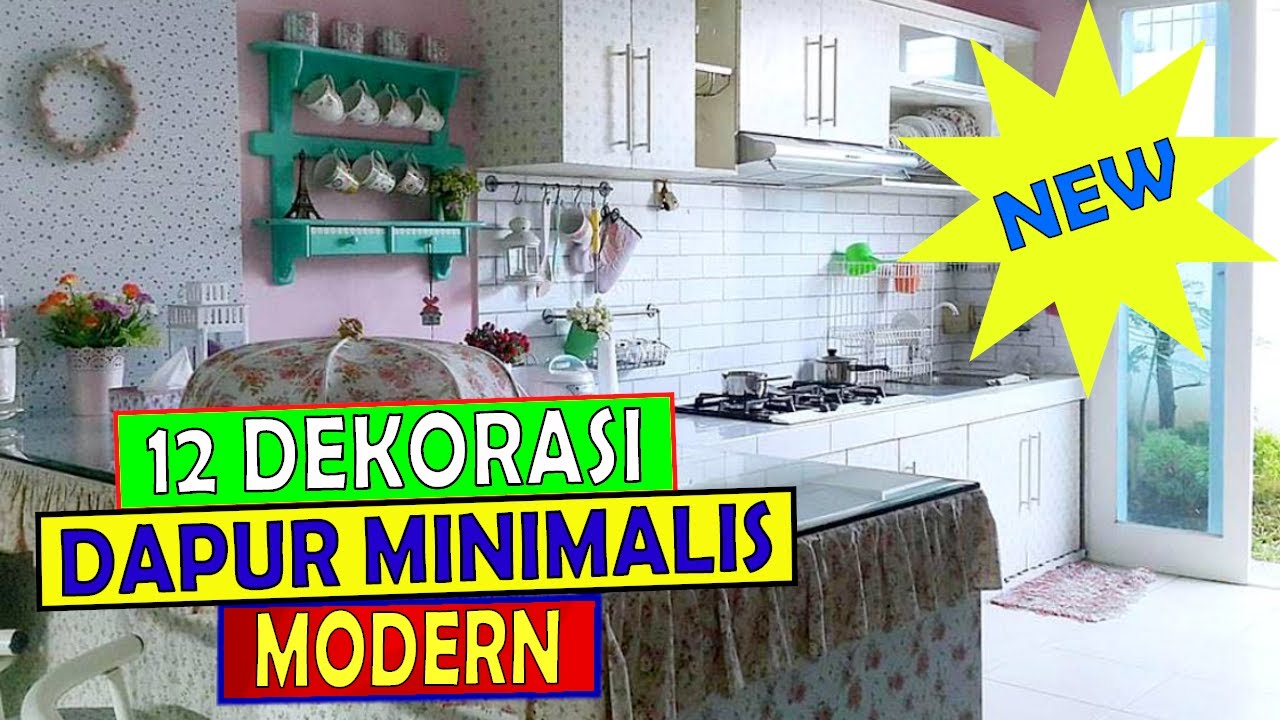 12 Dekorasi Dapur Minimalis Modern Ide Kreatif
