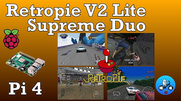 Raspberry Pi 4. Retropie V2 lite Supreme Duo Unofficial.