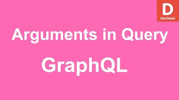 GraphQL How to use GraphQL Arguments in Query