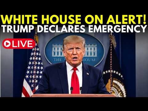 Trump LIVE: US On High Alert? Trump Issues Urgent Message | Trump's Emergency Announcement LIVE