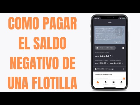 Didi Fleet🤑 |Como pagar el SALDO NEGATIVO de una FLOTILLA