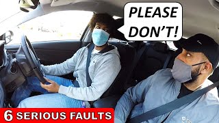 HE DIDN'T WANT ME TO UPLOAD THIS! Driving Test Fail