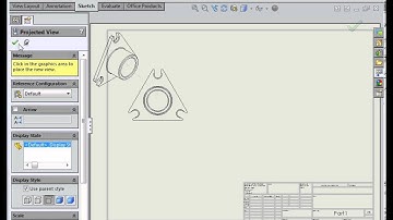 SolidWorks 2014 Tutorials - Section View of a Surface