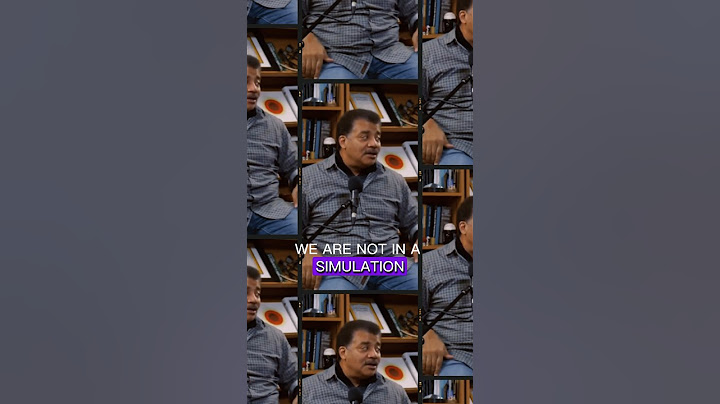 Can We Prove We’re Not In A Simulation? | Neil deGrasse Tyson