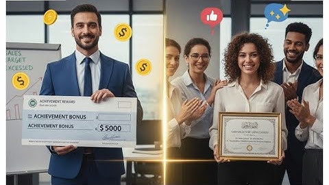 Achievement Rewards vs. Recognition: Which Is More Motivating?
