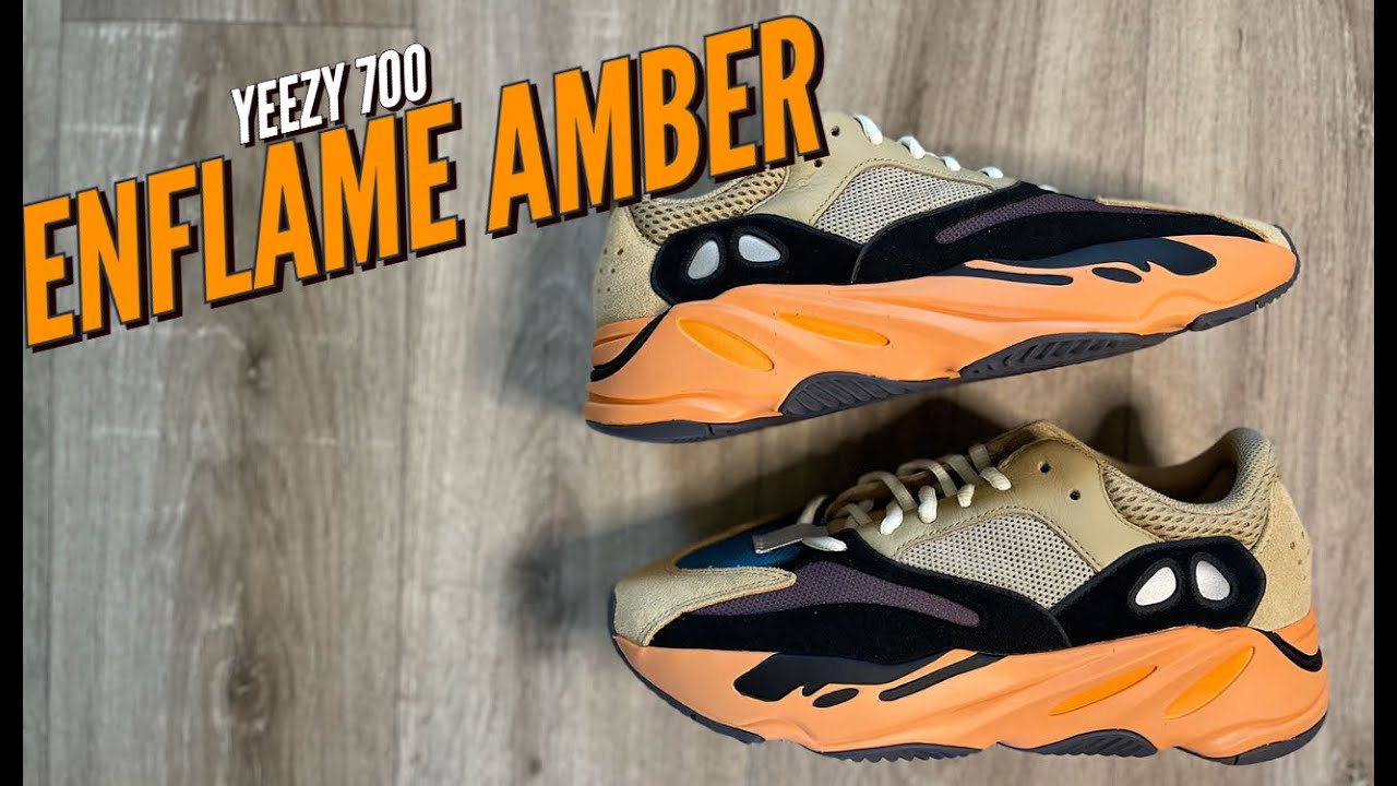 THE YEEZY 700 ENFLAME AMBER IS INSANE! - YouTube