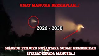 Petunjuk dari langit ! Misteri cahaya di pulau Sumatra,tanda akhir zaman! Kemunculan Satrio piningit