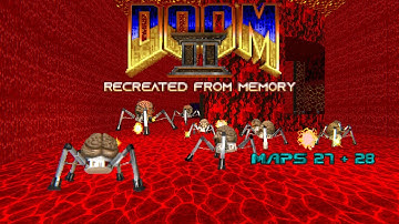 Doom II: The way we remember it -  maps 27-28 - Monsters & Spirits