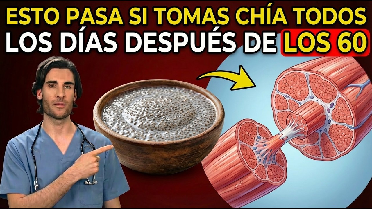 ¿Qué Pasa Si Comes Chía o Linaza a Diario Después de los 60? Soy Doctor y Te Cuento
