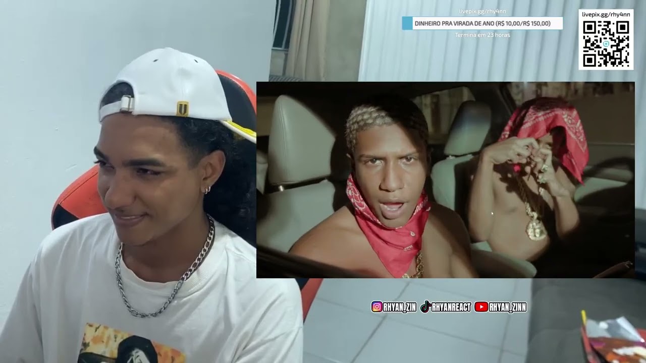 Rhyan REACT | Nova Facção - Rei Bxd | Pedrin | GB Trem (Prod. Bebeto)