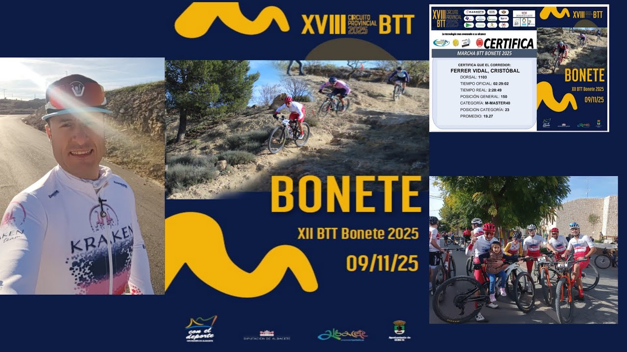 Bonete BTT 2025 (Circuito BTT Albacete)