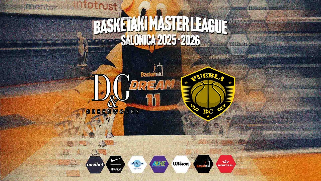 Basketaki Salonica Master - D&G Greenworks Vs Puebla BC ( 22/09/2025 )