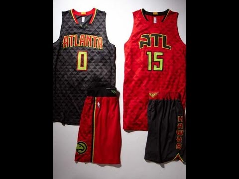 Atlanta Hawks New Jersey and Logo - YouTube