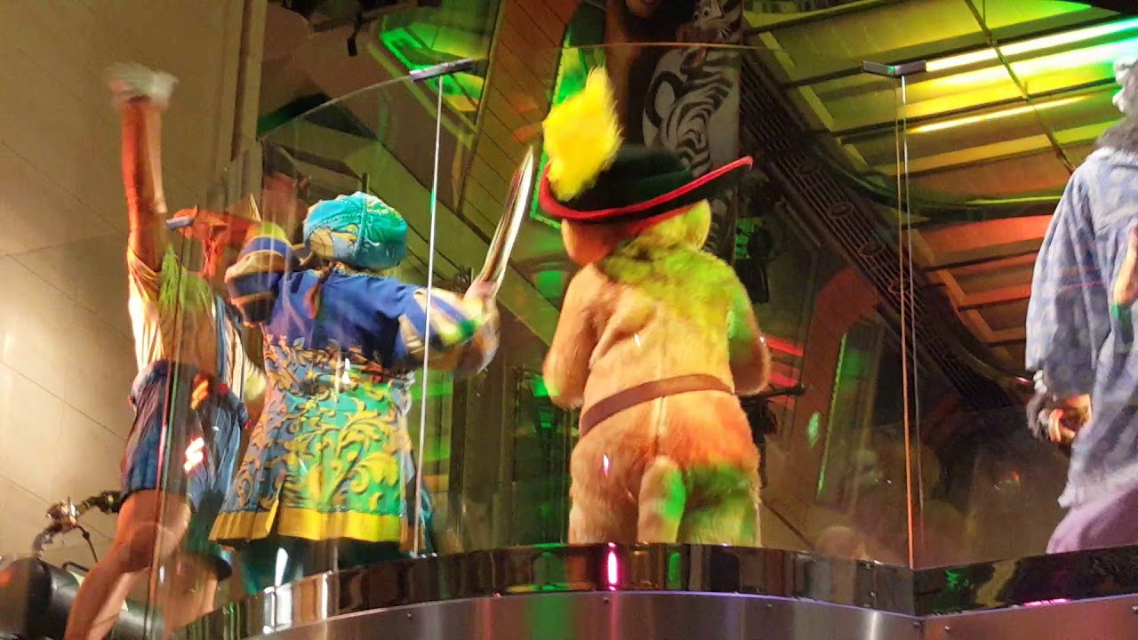 King Julian parade at the promenade..