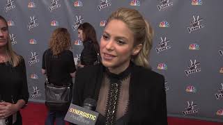 Shakira habla de Paulina Rubio en The X Factor,  The Voice Season.