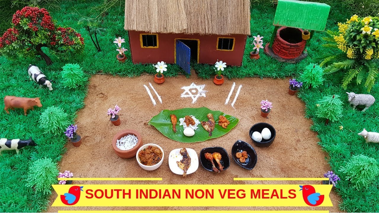 Non Veg Meals || Top South Indian Non Veg Meals || EP#60 || Tiny Chutti Cooking