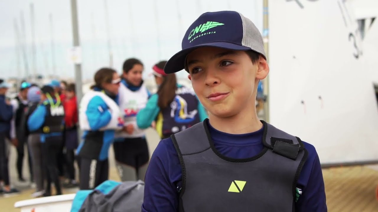 Campeonato de España de Optimist día1 de competición