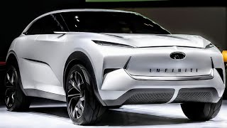 New Infiniti Qx Inspiration 2024 Concept Car Future Electric Crossover Frist Look
