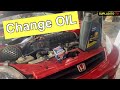 Change Oil Lang, Amount and level of Engine Oil 97 Honda Civic
