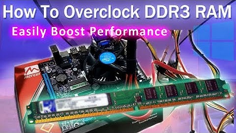 How To Overclock DDR3 RAM Easily in BIOS | Boost Performance