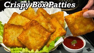 Crispy Box Patties Recipe,Make \& Freeze Recipe,Ramzan Special Recipes,Iftar Recipes