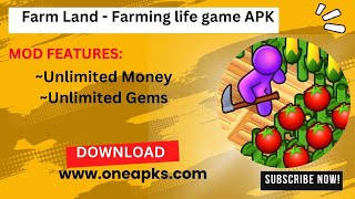 Farm Land - Farming life game APK 3.20.5 Unlimited Money and Gems screenshot 3