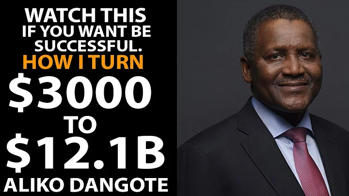 Aliko Dangote! African Billionaire How He Build His Empire With $3000