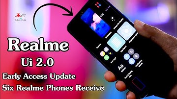 Realme Ui 2.0 Early Access Update Roll-Out For Realme 6, C12, C15...etc