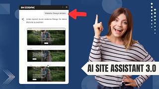 Website Design ändern mit KI - AI Site Assistant in WordPress