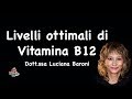 Livelli ottimali di vitamina B12 - Dott.ssa Luciana Baroni