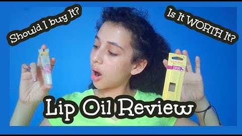 Burts bees lip oil review năm 2024