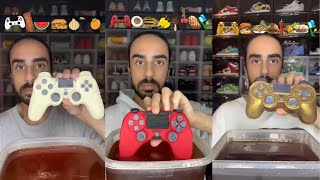 This is COOL EMOJI ASMR Eating a Playstation Controller