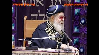השיעור השבועי מרן רבנו יצחק יוסף שליט"א פרשת אחרי מות קדושים חלק ב תשפ"ג
