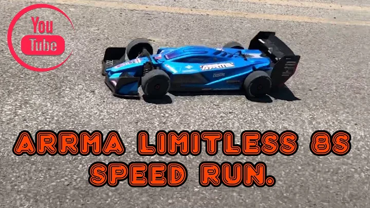 Arrma Limitless castle 8S speed Run.
