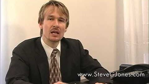 Vintage Steve G. Jones Hypnotherapy Training Video - Complete Session