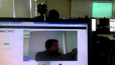 WebRTC Teleprescence test