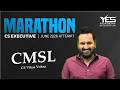 CMSL Marathon June 26 | CS Executive Marathon Part 2 | CS Executive Revision June | CS Vikas Vohra