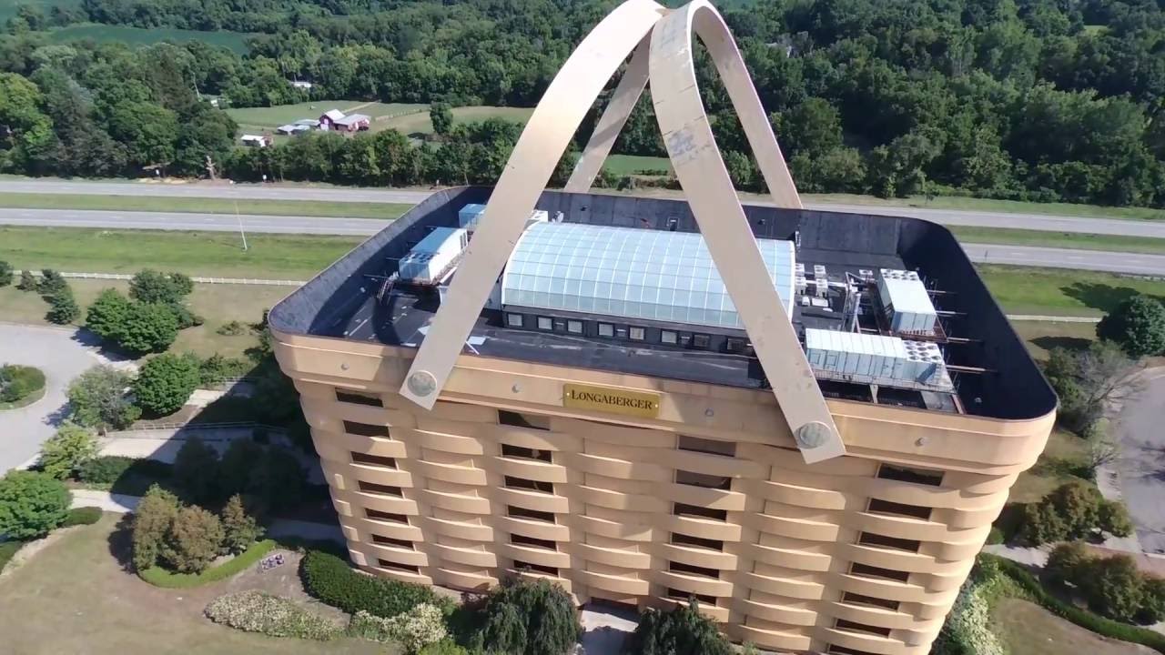 longaberger office building shape letter parrot bebop drone flt 30 072716 flying around the longaberger basket office building longaberger office building shape letter parrot bebop drone flt 30 072716 flying around the longaberger basket office building