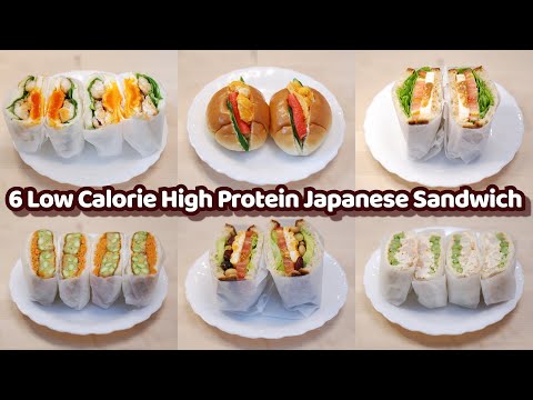 6 Low Calorie High Protein Japanese Sandwich - Revealing Secret Recipes!
