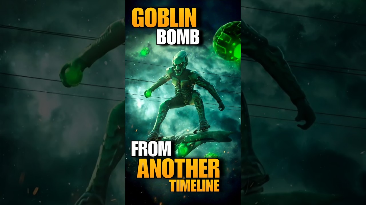 Goblin bomb from another timeline #mcu #spiderman #marvel #avengers #brandnewday
