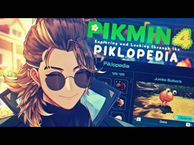 【Pikmin 4】Relaxing & Reading the Piklopedia!のサムネイル