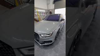 Custom Omnique Colored Film Installation on Audi RS3 Custom Omnique Colored Film Installation on Audi RS3