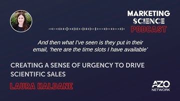 Creating a Sense of Urgency in Scientific Sales