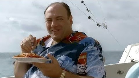 The Sopranos - Tony almost whacks Paulie on the boat