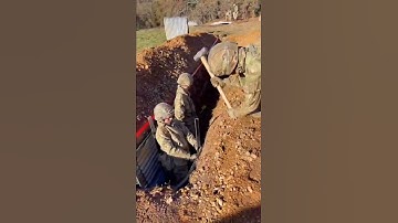 The British Army Digging a Trench 🇬🇧