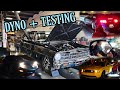 F1a-94 ProCharger 67 nova hits Abel Racing Dyno+Testing with DA Cream Machine Lt1 that could Goldie