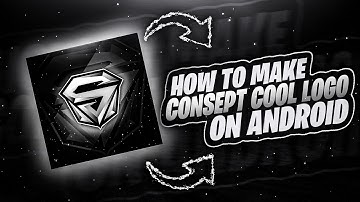 HOW TO MAKE CONCEPT LOGO ON ANDROID || Make Advanced Text Logo || collab with @CRAZY KING GFX